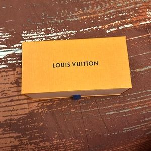 Louis Vuttion box small can fit LV perfume or jewelry, watch small items etc…